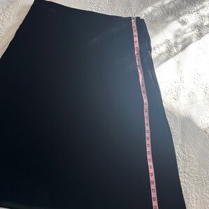 Chaps Black Pencil Skirt